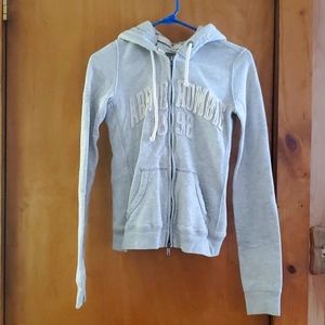 Abercrombie zip up sweatshirt